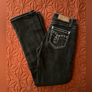 Black Bootcut Jeans